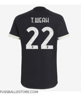 Günstige Juventus Timothy Weah #22 3rd trikot 2023-24 Kurzarm